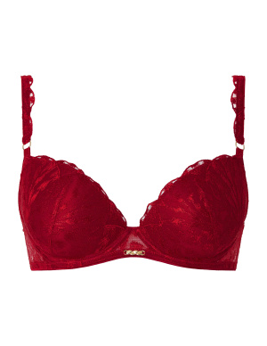 Soutien Gorge Plunge Coques, Cray In Love- Red Delight, Aubade 5DN08-REDD 2
