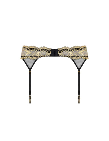 Porte-Jaretelles, Sublime en Or - Noir Eclat, ACJ4813-NE