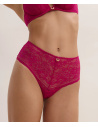 High-waisted briefs, Ivresse Baroque - Pink Muse, Aubade 7A24-PIMU