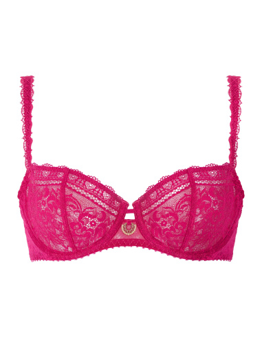 Soutien-Gorge Corbeille Armature, Ivresse Baroque - Pink Muse, Aubade 7AF14-PIMU