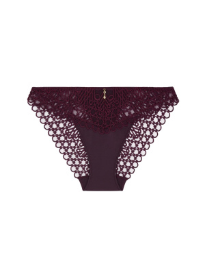 Slip Italien, Eloge du Désir - Deep Berry, Aubade 7C27-DEBE 2