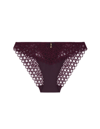 Slip Italien, Eloge du Désir - Deep Berry, Aubade 7C27-DEBE