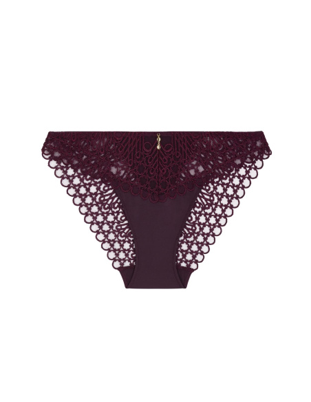 Slip Italien, Eloge du Désir - Deep Berry, Aubade 7C27-DEBE
