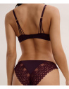 Slip Italien, Eloge du Désir - Deep Berry, Aubade 7C27-DEBE