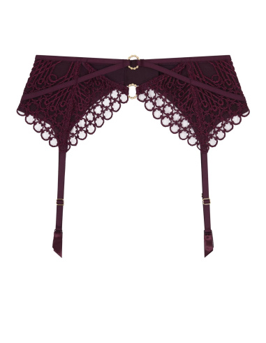 Porte-Jarretelles, Eloge du Désir - Deep Berry, Aubade 7C50-DEBE