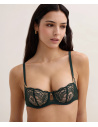Soutien-Gorge Corbeille Armatures, Vibes - Mysterious Green, Aubade 2BF14-MYGR