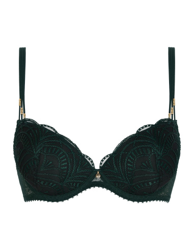 Soutien-Gorge Plunge Coque, Vibes - Mysterious Green, Aubade 2BN08-MYGR
