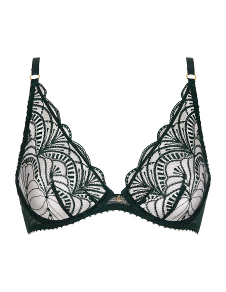 Soutien-Gorge Triangle Armatures, Vibes - Mysterious Green, Aubade 2BF12-MYGR