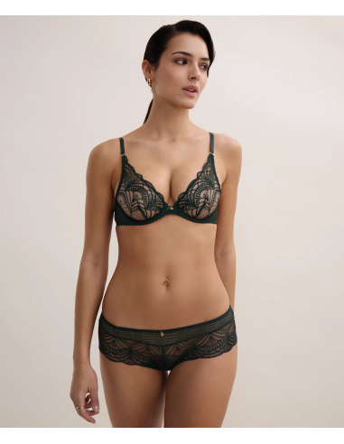 Soutien-Gorge Triangle Armatures, Vibes - Mysterious Green, Aubade 2BF12-MYGR