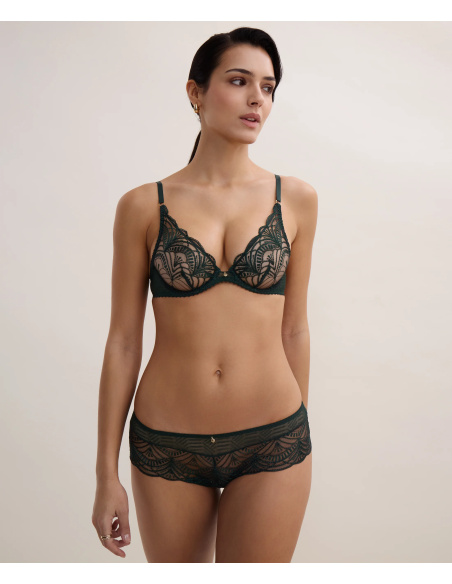 Soutien-Gorge Triangle Armatures, Vibes - Mysterious Green, Aubade 2BF12-MYGR