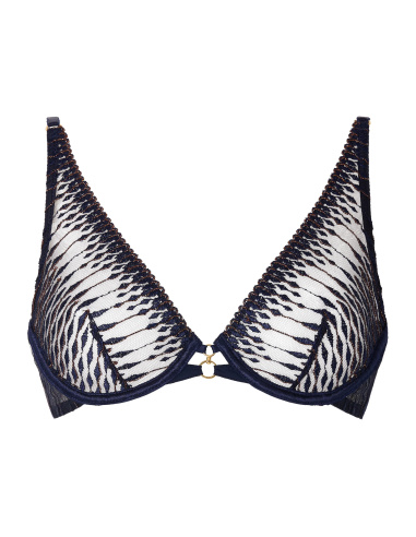 Soutien-gorge Triangle, Voodoo Kiss - Blue Moon, Aubade 3DN12-BLUM