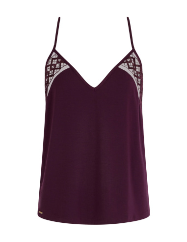 Top Fines Bretellles, Sweet Obsession - Deep Berry, Aubade 5L38-DEBE