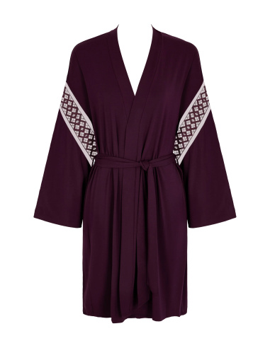 Kimono, Sweet Obsession - Deep Berry,, Aubade 5L65-DEBE