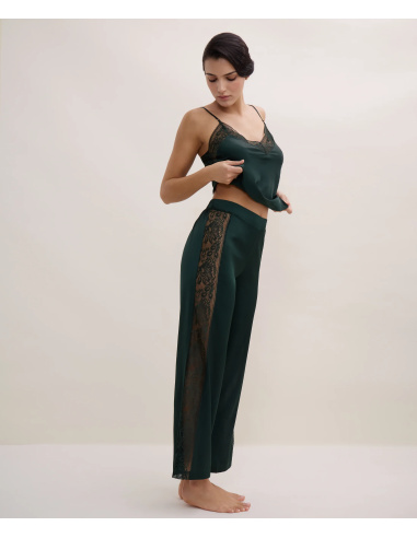 Pantalon, Midnight Whisper - Mysterious Green, Aubade 2S60-MYGR
