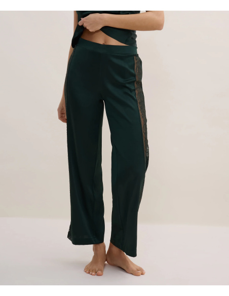 Pantalon, Midnight Whisper - Mysterious Green, Aubade 2S60-MYGR