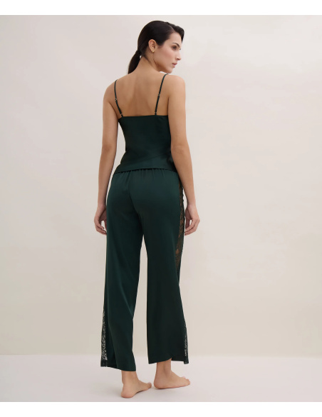 Pantalon, Midnight Whisper - Mysterious Green, Aubade 2S60-MYGR