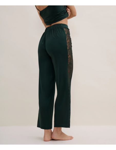 Pantalon, Midnight Whisper - Mysterious Green, Aubade 2S60-MYGR
