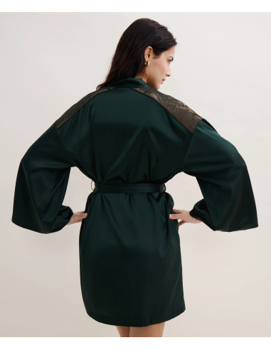 Kimono, Midnight Whisper- Mysterious Green, Aubade 2S65-MYGR