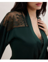 Kimono, Midnight Whisper- Mysterious Green, Aubade 2S65-MYGR