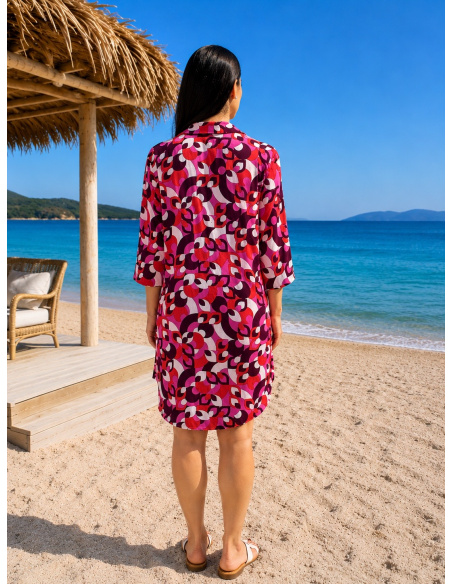 Chemise 3/4 Gavila, Rhodes, Tessy Beachwear T632/1026-01