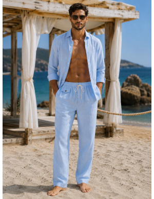 Pantalon, Nathan, David DM25-050-BLUE