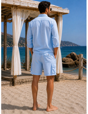 Bermuda De Bain, Kevin, David DM25-049-BLUE 2