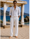 Chemise, Francis, David DM24-045-WHITE
