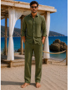 Chemise, Francis, David DM24-045-GREEN