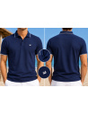 Polo Manches Courtes, Camerelle, David DM-CAMERELLE-B-BLEU
