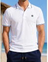 Polo, Camerelle, David DM24-043-WHITE