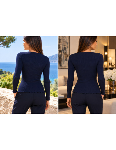 Top Manches Longues Col V, Oscalito 4248-474