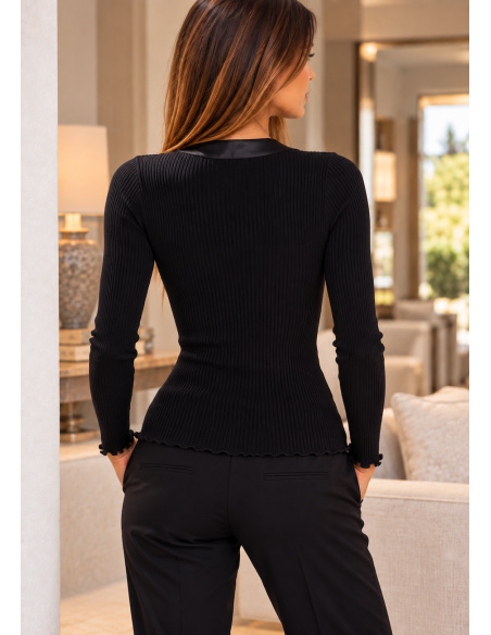 Top Manches Longues Col V, Oscalito 4248-020