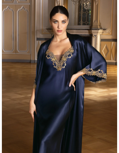 Robe de Soirée, Grand Soir Saphir - Marine Or, Lise Charmel ALM1125-MO