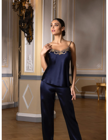 Caraco, Grand Soir Saphir - Marine Or, Lise Charmel ALM4225-MO