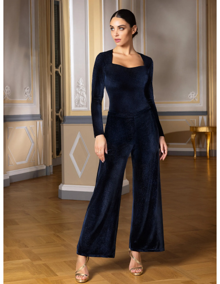 Pantalon, Velours Forever - Marine Velours, Lise Charmel ALJ0012-MV