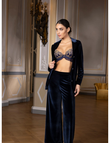 Jacket, Velours Forever - Marine Velours, Lise Charmel ALJ3412-MV