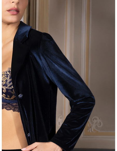 Veste, Velours Forever - Marine Velours, Lise Charmel ALJ3412-MV