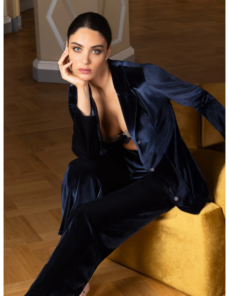 Veste, Velours Forever - Marine Velours, Lise Charmel ALJ3412-MV