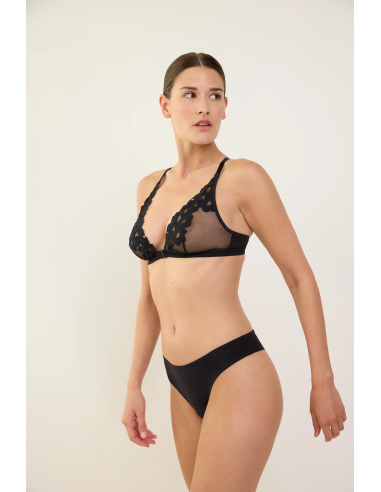 Non-wired triangle bra, Midnight Fever, Lejaby 260542-04
