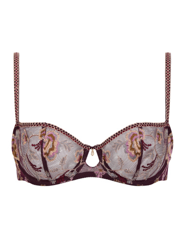 Soutien-Gorge Corbeille Armatur, Midnight Opéra-Secret Purple, Aubade 7DF14-SEPU