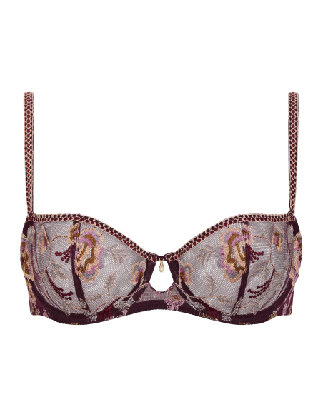 Soutien-Gorge Corbeille Armatur, Midnight Opéra-Secret Purple, Aubade 7DF14-SEPU