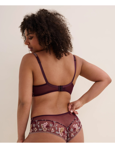 Soutien-Gorge Corbeille Armatur, Midnight Opéra-Secret Purple, Aubade 7DF14-SEPU