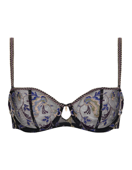 Soutien-Gorge Corbeille Armature, Midnight Opéra-Persian Blue, Aubade 7DF14-PEBL