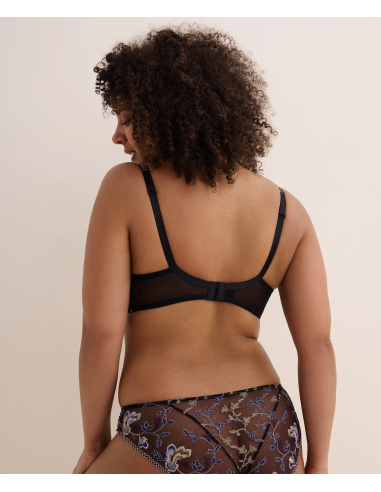 Soutien-Gorge Corbeille Armature, Midnight Opéra-Persian Blue, Aubade 7DF14-PEBL