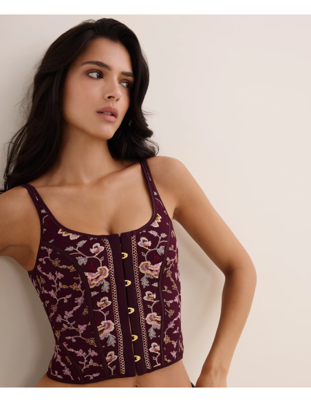 Bustier, Midnight Opéra - Secret Purple, Aubade 7D37-SEPU