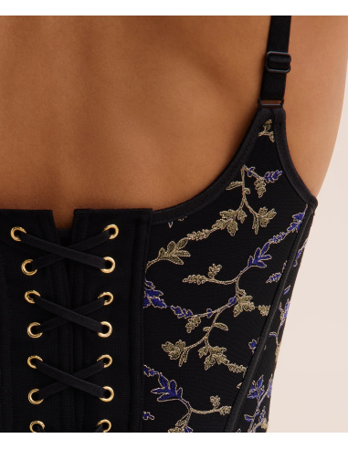 Bustier, Midnight Opéra - Persian Blue, Aubade 7D37-PEBL