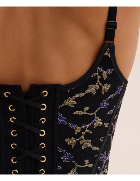 Bustier, Midnight Opéra - Persian Blue, Aubade 7D37-PEBL
