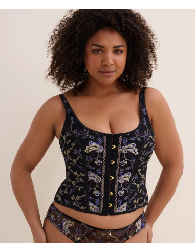 Bustier, Midnight Opéra - Persian Blue, Aubade 7D37-PEBL