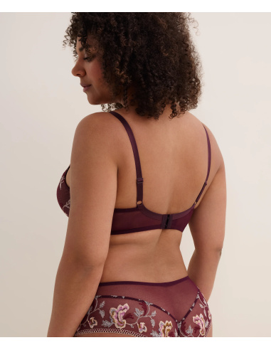 Soutien-Gorge Triangle Armature, Midnight Opéra-Secret Purple, Aubade 7DF12-SEPU
