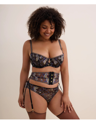 Serre-Taille, Midnight Opéra - Persian Blue, Aubade 7D52-PEBL